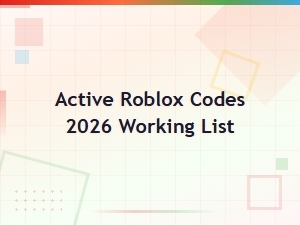 Active Roblox Codes 2026: Working List for All Games