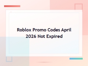 Active Roblox Promo Codes April 2026 - Not Expired & Working List